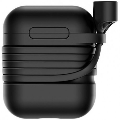 Купить Чехол Baseus Silicone Case для Apple AirPods Black (TZARGS-01)