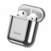 Купить Чехол Baseus Shining Hook Case для Apple AirPods 1/2 Silver