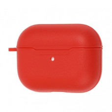 Чехол Leather Imitation TPU Case для Apple AirPods Pro Red