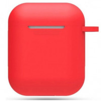 Чехол Silicone Case для Apple AirPods Colourful Red