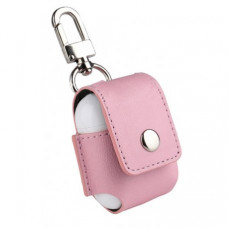 Чехол Leather Case для Apple AirPods Pink