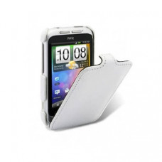 Кожаный чехол Melkco Flip (JT) для HTC Sensation Z710e/Z715e XE White