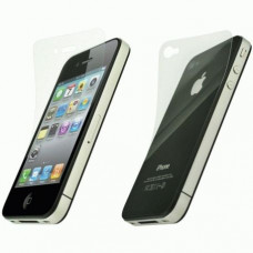 Защитная плёнка для Apple iPhone 4/4s (2 в 1) глянцевая
