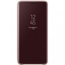 Чехол Clear View Standing Cover для Samsung Galaxy S9 Plus Gold (EF-ZG965CFEGRU)