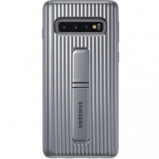 Чехол Protective Standing Cover для Samsung Galaxy S10 Silver (EF-RG973CSEGRU)