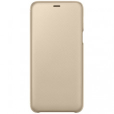 Чехол Wallet Cover для Samsung Galaxy A6 Plus (2018) A600 Gold (EF-WA605CFEGRU)