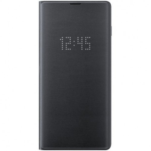 Купить Чехол LED View Cover для Samsung Galaxy S10 Plus Black (EF-NG975PBEGRU)