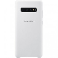 Накладка Silicone Cover для Samsung Galaxy S10 Plus White (EF-PG975TWEGRU)