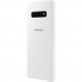 Купить Накладка Silicone Cover для Samsung Galaxy S10 Plus White (EF-PG975TWEGRU)