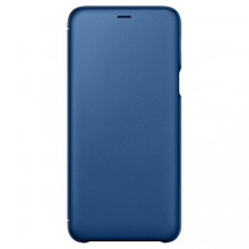 Чехол Wallet для Samsung Galaxy A6 Plus (2018) A605 Blue (EF-WA605CLEGRU)