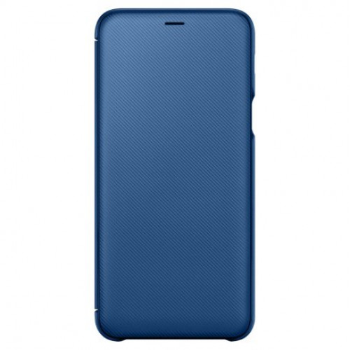 Купить Чехол Wallet для Samsung Galaxy A6 Plus (2018) A605 Blue (EF-WA605CLEGRU)