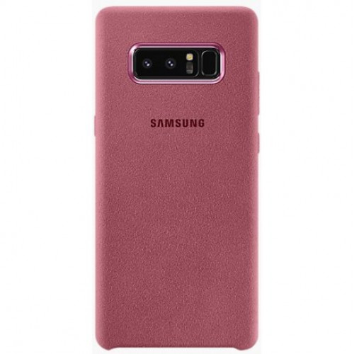 Купить Накладка Alcantara Cover для Samsung Galaxy Note 8 Pink (EF-XN950APEGRU)