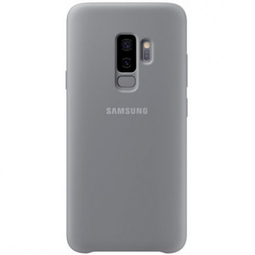 Купить Накладка Silicone Cover для Samsung Galaxy S9 Plus Grey (EF-PG965TJEGRU)