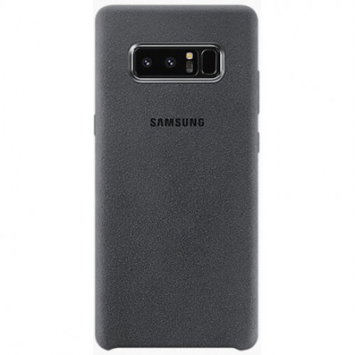 Купить Накладка Alcantara Cover для Samsung Galaxy Note 8 Dark Gray (EF-XN950AJEGRU)