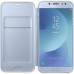 Купить Чехол Flip Wallet для Samsung Galaxy J7 (2017) J730 Blue (EF-WJ730CLEGRU)