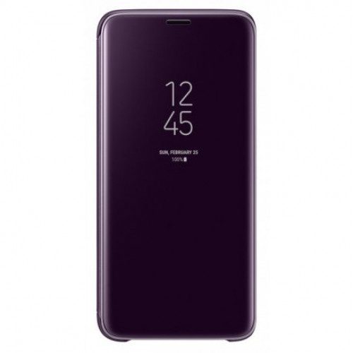 Купить Чехол Clear View Standing Cover для Samsung Galaxy S9 Orchid Grey (EF-ZG960CVEGRU)