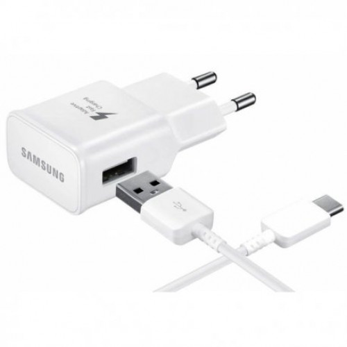 Купить Сетевое зарядное устройство для Samsung 2A (Type C) White (EP-TA20EWECGRU)