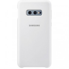 Накладка Silicone Cover для Samsung Galaxy S10e White (EF-PG970TWEGRU)