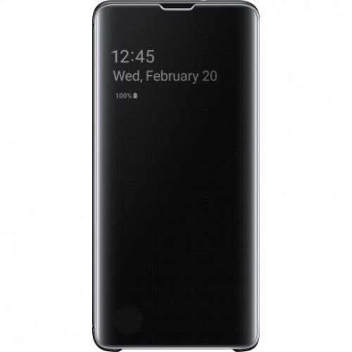 Купить Чехол Clear View Cover для Samsung Galaxy S10 Black (EF-ZG973CBEGRU)