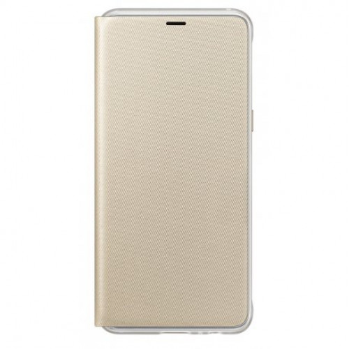 Купить Чехол Neon Flip Cover для Samsung Galaxy A8 (2018) Gold (EF-FA530PFEGRU)