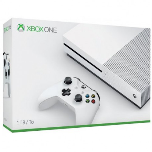 Купить Microsoft Xbox One S 1TB White