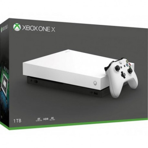 Купить Microsoft Xbox One X 1TB Robot White Special Edition