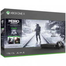 Microsoft Xbox One X 1TB Metro Saga Bundle + Metro Exodus + Metro 2033 Redux + Metro: Last Light Redux