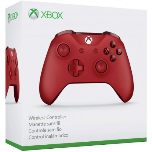Купить Беспроводной джойстик Microsoft Xbox One S Wireless Controller Red