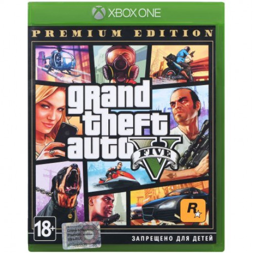 Купить Игра Grand Theft Auto V (GTA 5): Premium Online Edition (Xbox One, Русские субтитры)