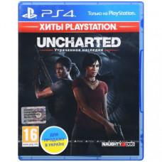 Игра Uncharted: Утраченное наследие (The Lost Legacy) - Хиты PlayStation (PS4, Русская версия)