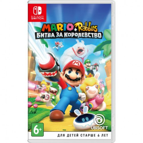 Купить Игра Mario + Rabbids: Kingdom Battle для Nintendo Switch (английская версия)