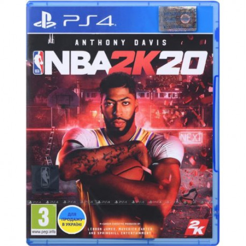 Купить Игра NBA 2K20 (PS4, Английская версия)