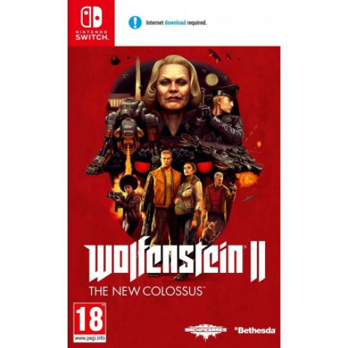 Купить Игра Wolfenstein II: The New Colossus для Nintendo Switch (русская версия)