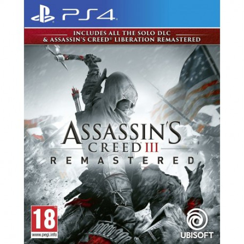 Купить Игра Assassin’s Creed III. Обновленная версия для Sony PS 4 (русская версия)