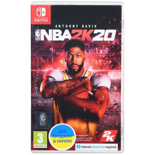 Купить Игра NBA 2K20 (Nintendo Switch, Английская версия)
