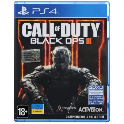 Купить Игра Call of Duty: Black Ops III для Sony PS 4 (русская версия)