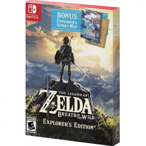 Купить Игра The Legend of Zelda: Breath of the Wild. Explorer's Edition для Nintendo Switch (русская версия)