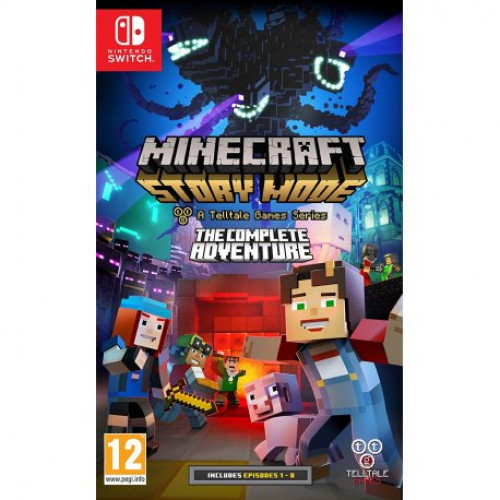 Купить Игра Minecraft: Story Mode - The Complete Adventure для Nintendo Switch (русские субтитры)