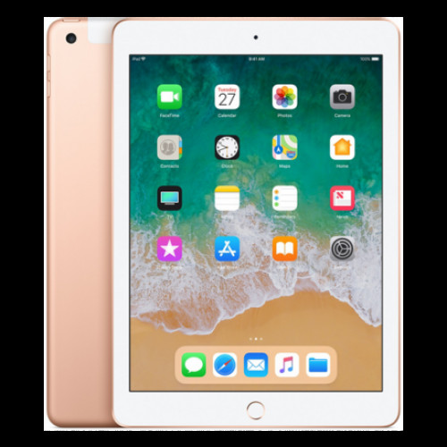 Купить Apple iPad 2018 9.7 128GB Wi-Fi + 4G Gold (MRM82)