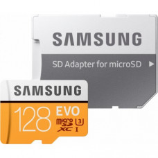 Карта памяти Samsung microSDXC 128GB EVO UHS-I U3 Class 10 (MB-MP128GA/APC)