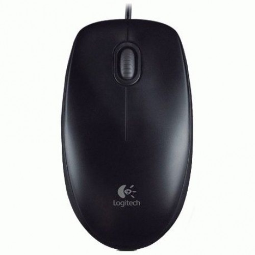 Купить Мышь компьютерная Logitech B100 USB Black