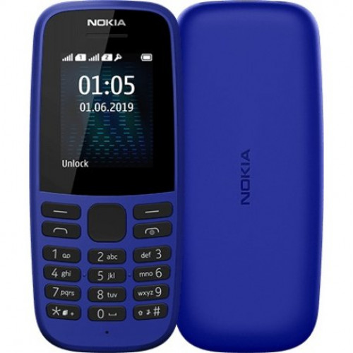 Купить Nokia 105 Dual Sim 2019 Blue
