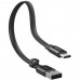 Купить Кабель Baseus Usb Cable to USB-C Nimble Black