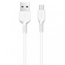 Кабель Hoco X20 Flash charged Micro-USB 1m White