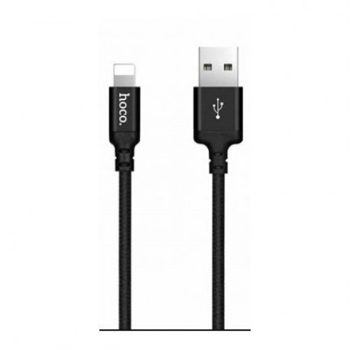 Купить Кабель Hoco X14 Lightning-USB 1m Black
