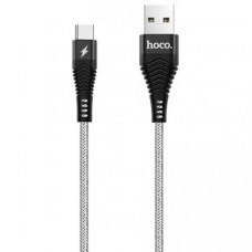 Кабель Hoco U32 Steel Braided Micro USB Cable Black