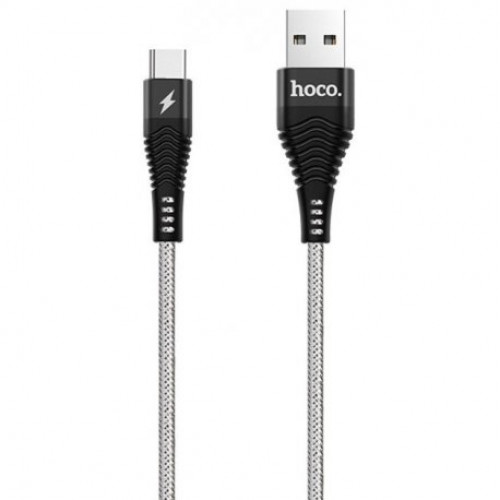 Купить Кабель Hoco U32 Steel Braided Micro USB Cable Black