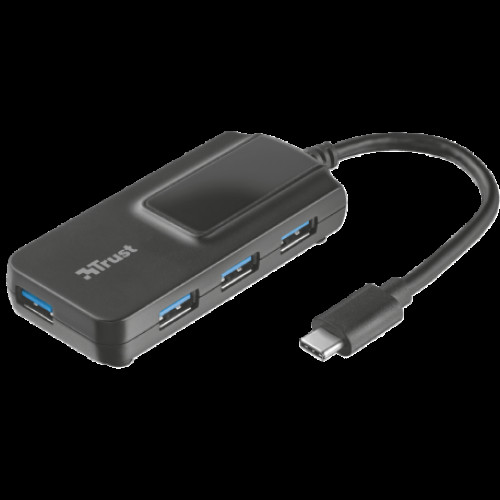 Купить USB-хаб Trust Oila TYPE-C to 4 Port USB 3.1 Hub (TR21319)