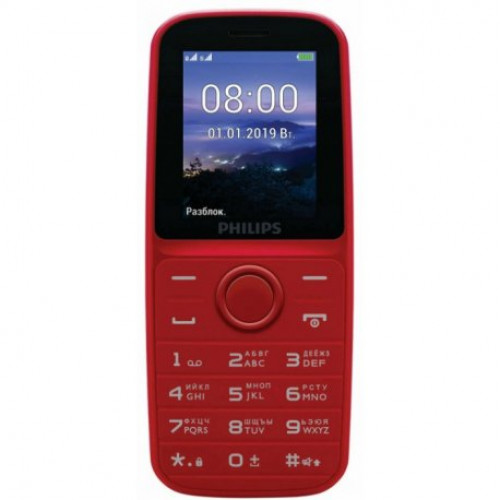 Купить Philips Xenium E109 Red