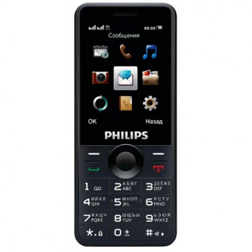 Купить Philips Xenium E168 Dual Sim Black